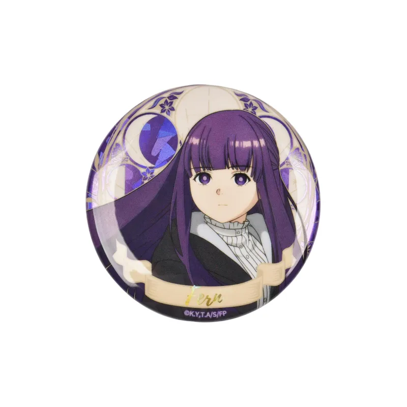 BOOM COMIC Fern, Huthark, Frieren, Himmel, Hita, Azar Frieren  Beyond Journey's End, Shattered Glass Laser Badges-4