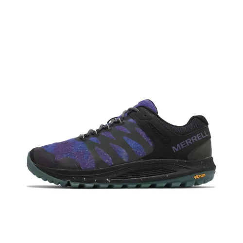 MERRELL Nova 2 Running Shoes Men Low-Top Black/Blue