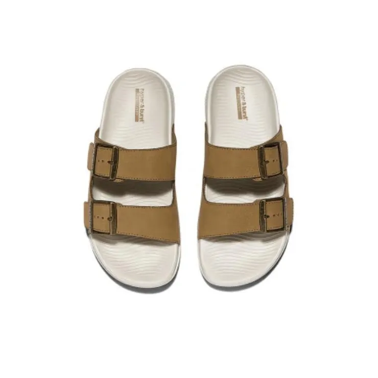 Skechers Hyper Slide Quiet Slip Resistant Slide Slippers Women's Brown-3