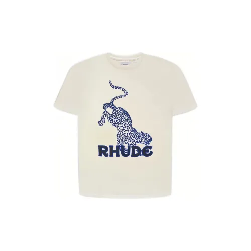 RHUDE T-Shirts Unisex White