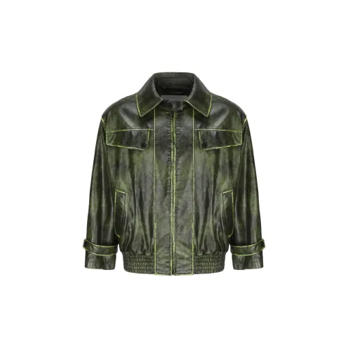 VANN VALRENCÉ Jackets Unisex Smudge Green