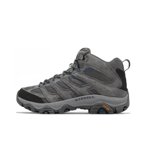 MERRELL MOAB 3 Mid GTX Cushioning Wear-Resistant High-Top Outdoor Shoes Men's Dark Gray