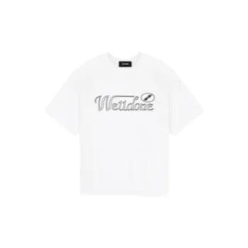 WE11DONE FW22 T Shirt Unisex White