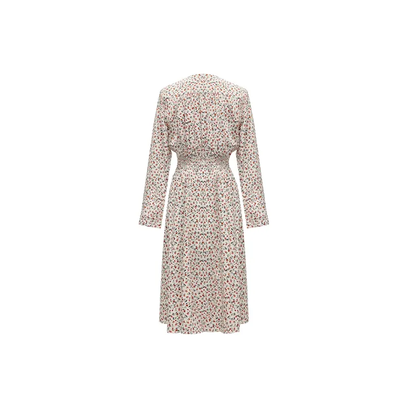 FOREVER 21 Long-Sleeved Dresses Women's White-1