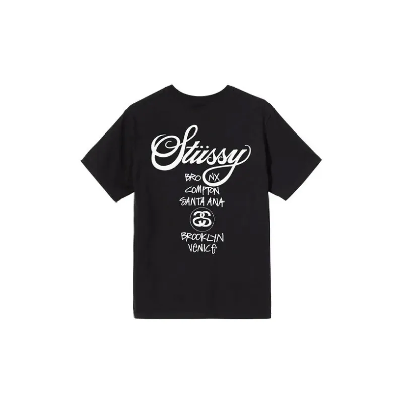 Stussy X Dover Street Market World Tour T Shirt-7
