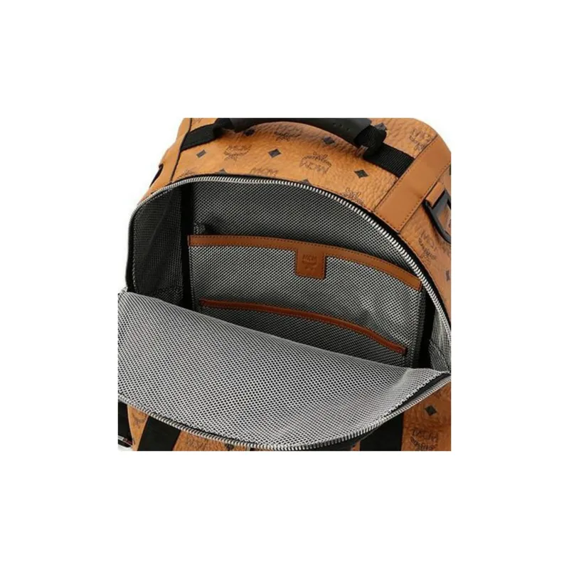 MCM Jemison Backpack & Belt Bag Visetos Cognac-4