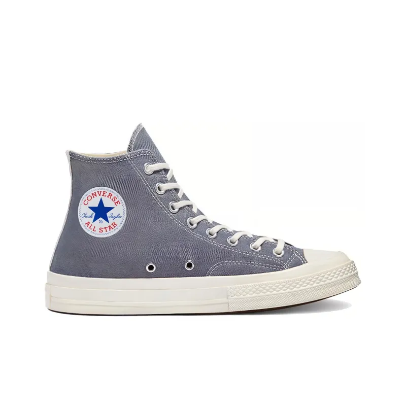 Chuck 70 Comme Des Garçons Play X Converse High 'Steel Gray'-1