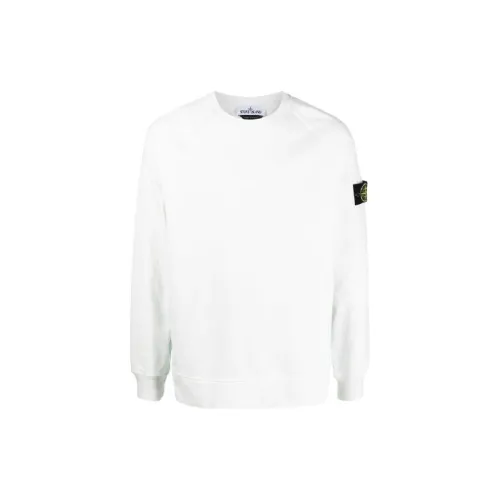 STONE ISLAND 40Th Anniversary Collection Sweatshirts Men White