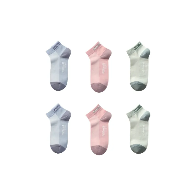 H YXIANG Ankle Socks Women's 6 Pack-11