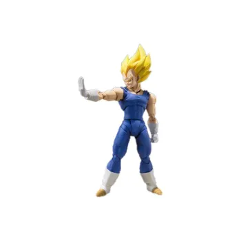 BANDAI Vegeta Bandai SHF Dragon Ball Majin Action Figure Scale Figures 13.5cm