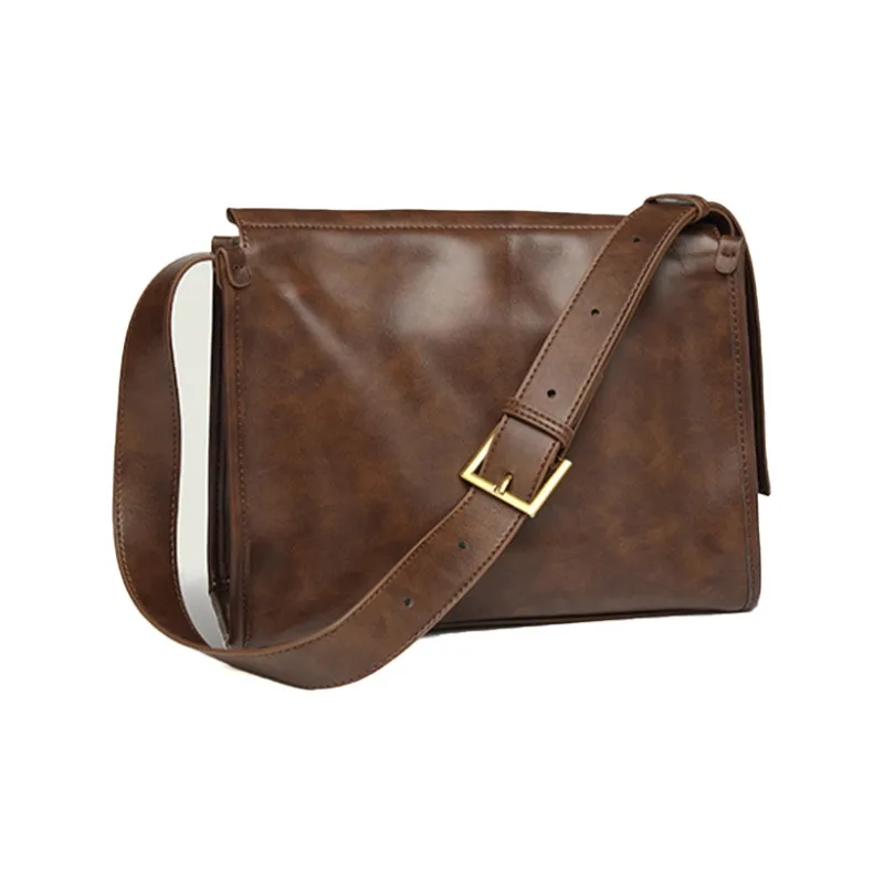 HAWA Velour Crossbody Bag Shoulder Bag Unisex Brown/Black-18