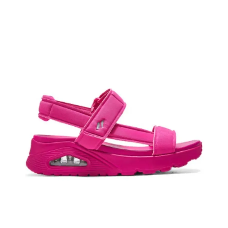 Skechers Uno Beach Sandals Women's Red-1