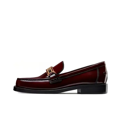 DIOR Code Women's Casual Shoes Women's Burgundy