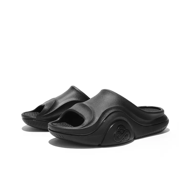 Cool Bucket Cloud Series EVA Massage Slide Slippers Unisex Meteor Black-2