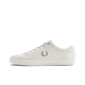 FRED PERRY Low Top Skateboard Shoes Men's Beige