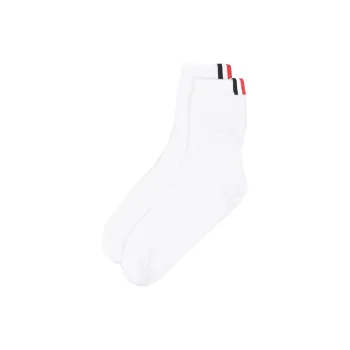 THOM BROWNE· Mid Calf Socks Women's 1 Pack White
