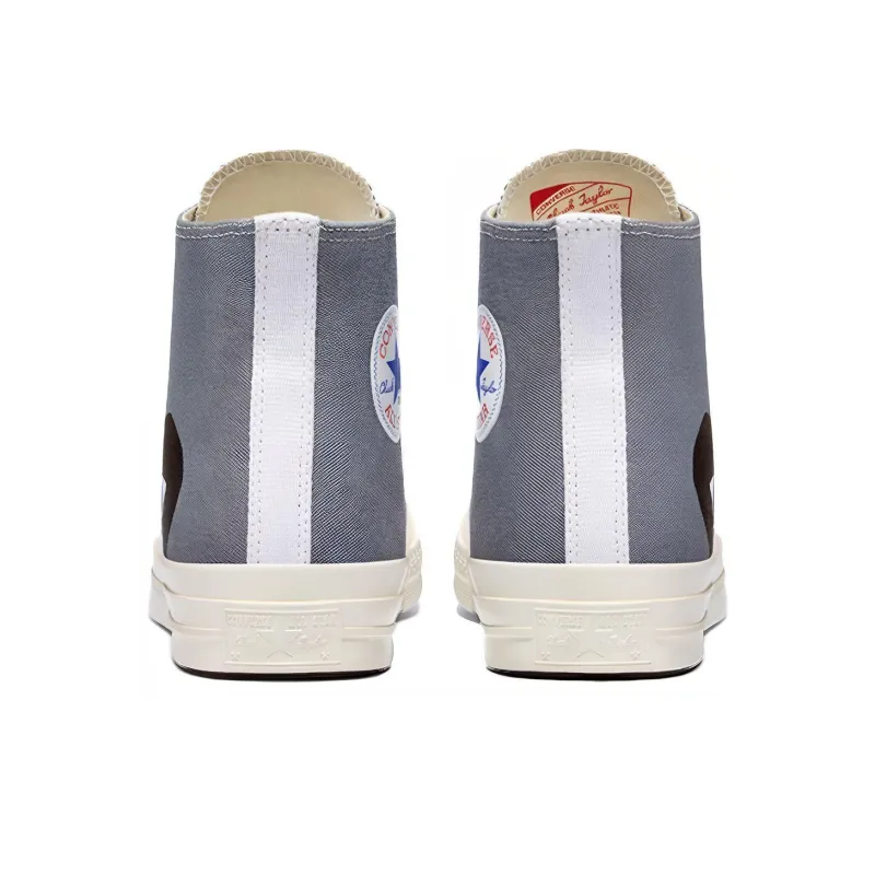 Chuck 70 Comme Des Garçons Play X Converse High 'Steel Gray'-4