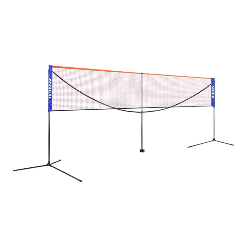 WITESS Foldable And Portable Badminton Nets Alloy Tube Indoor And Outdoor 2.1m 6.1 Beige-36