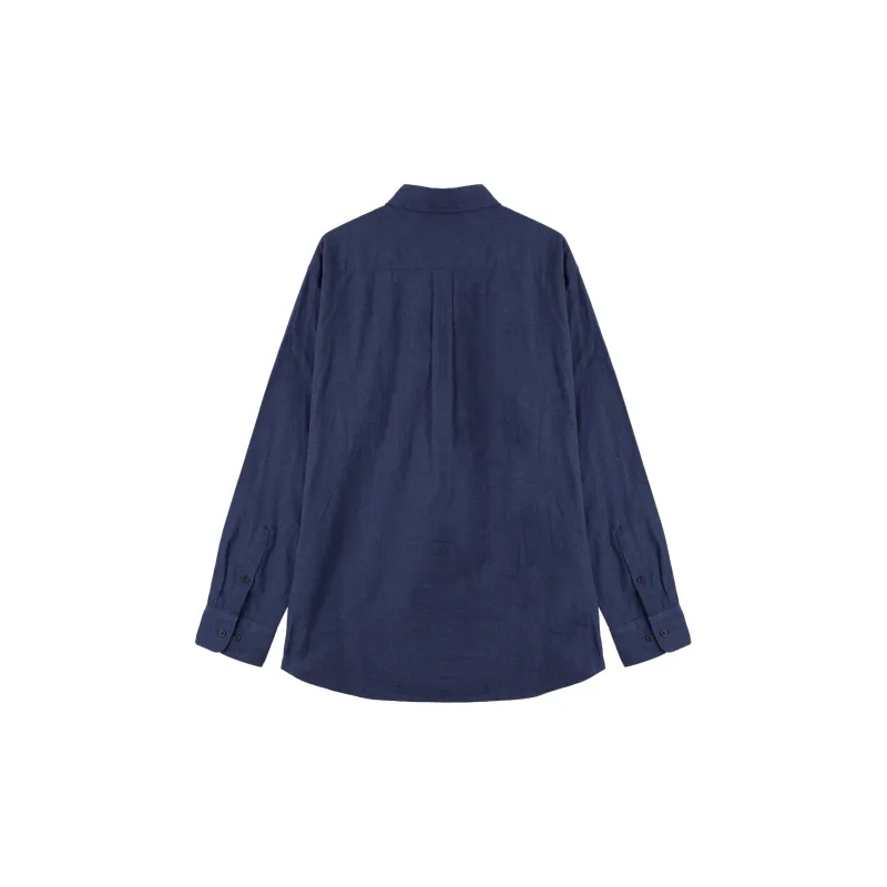 UNIQLO Shirts Unisex Sea Blue-1