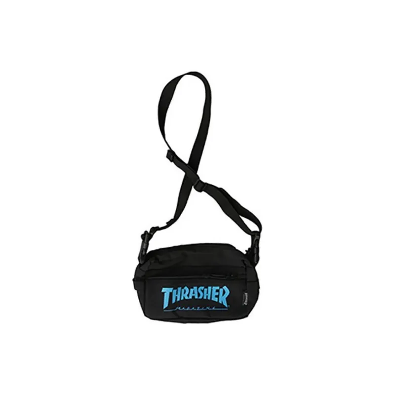 Thrasher Polyester Fanny Pack Regular Unisex Black Blue-1