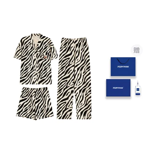 Floating Light Islands Pajama Set Women's Box Black