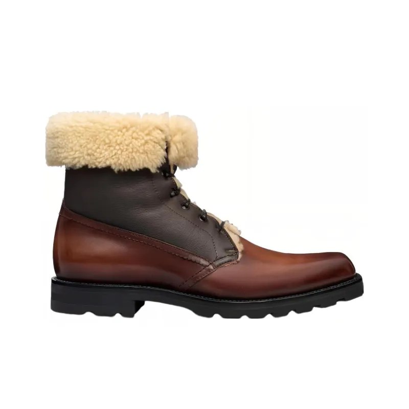 BERLUTI Ankle Boots Men's Brown-1