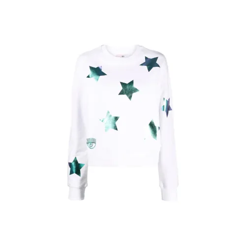 CHIARA FERRAGNI Sweatshirts Women's White