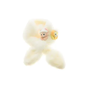 Disney Winter LinaBell CookieAnn, 3D Effect Plush Doll Head, Scarf Doll Products