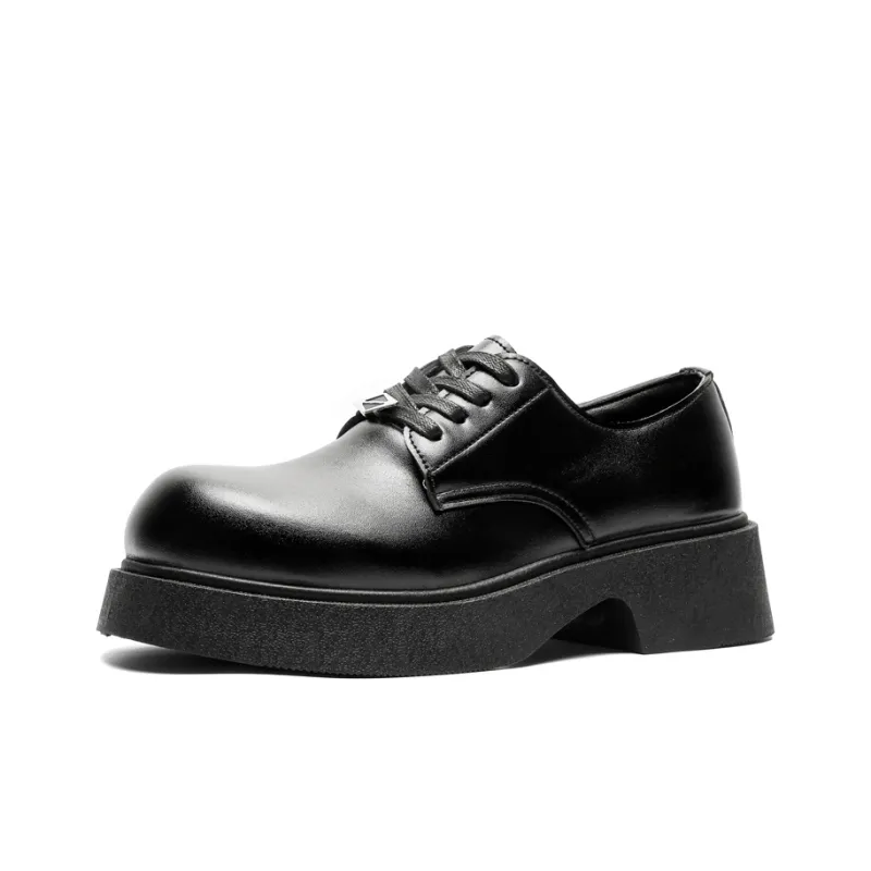 / Dress Shoes Unisex Low Top Black-36