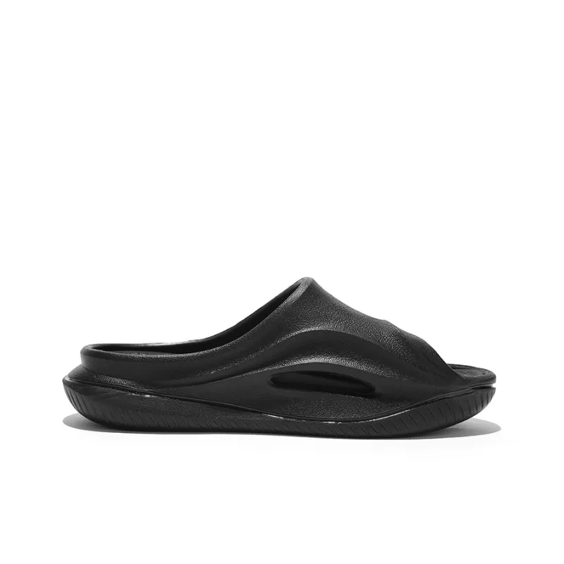 Cool Bucket Cloud Series EVA Massage Slide Slippers Unisex Meteor Black-1