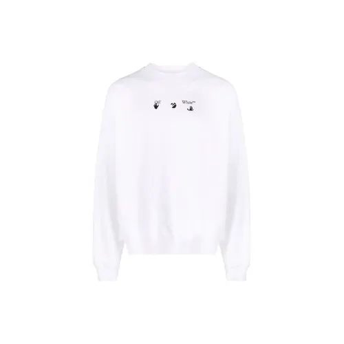 OFF-WHITE Splatter Arrows Logo Crewneck 