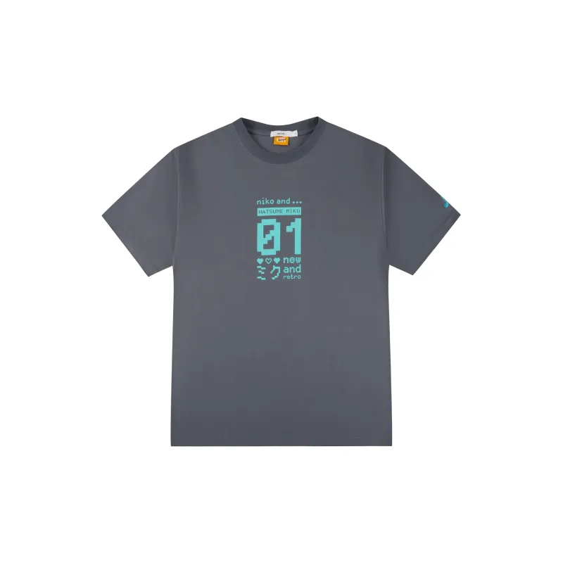 Niko And ... x CHUYINWEILAI,LIANMINGKUAN T Shirt Unisex Gray-1