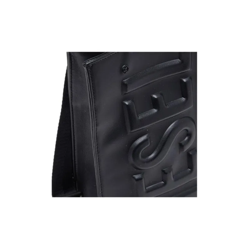 DIESEL Polyurethane Tote Bag Shopping Bag Handbag Regular Women's Black-4