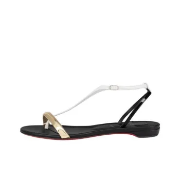 CL LUBOTING Athinita One Strap Sandals Women's Gold