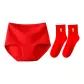 1 Pack (Red)+Golden Dragon Blessing (1 Pack Socks)