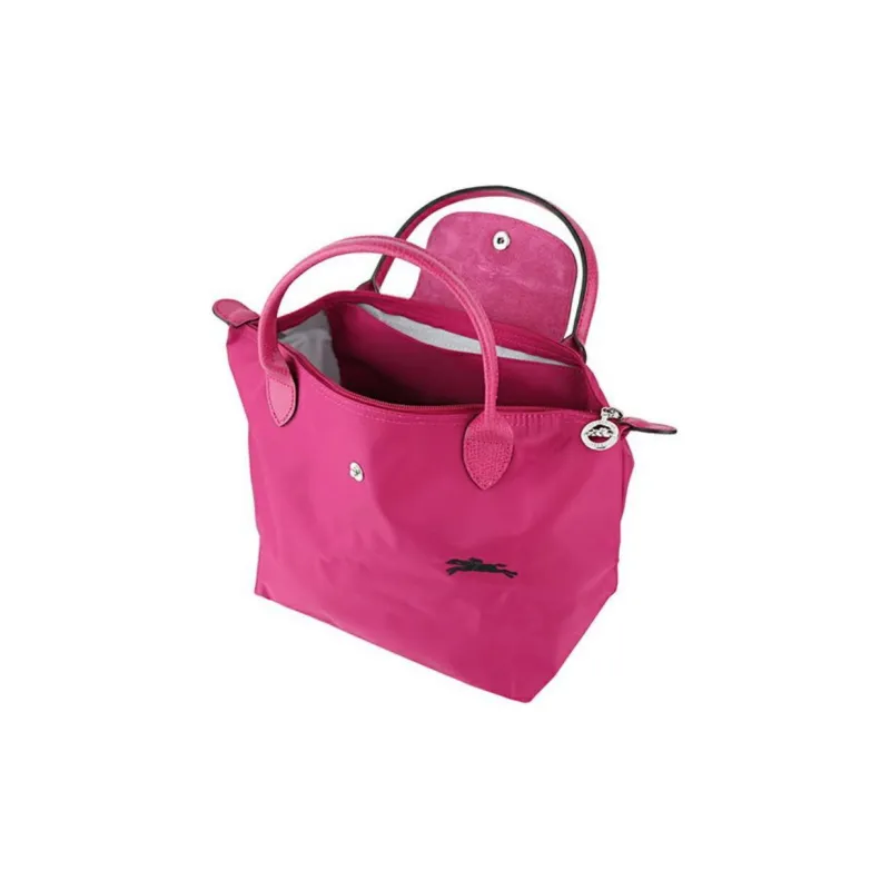 LONGCHAMP Le Pliage Fabric Shoulder Bag Women's Fuchsia-2