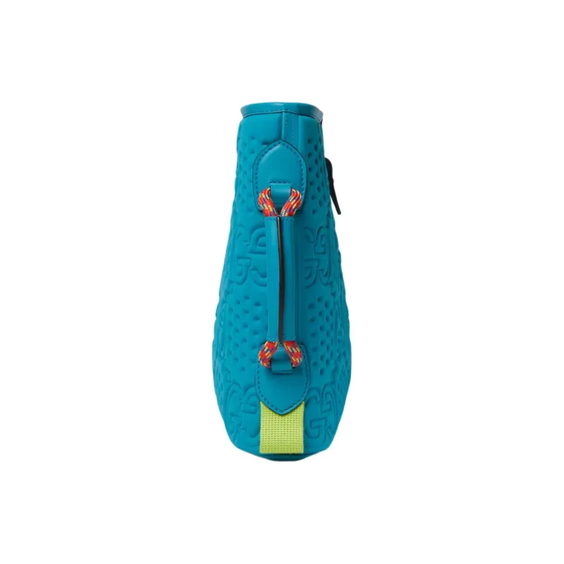 GUCCI Recycled Material Clutch Large Size Unisex Electric Blue-2