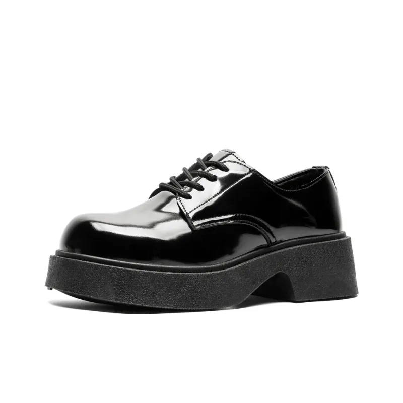 Medd Men's Casual Shoes Unisex Low Top Black-14
