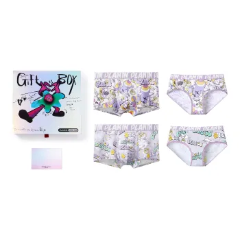 PLAN IN Underwear Gift Box Unisex 4 Pack Gift Box Set