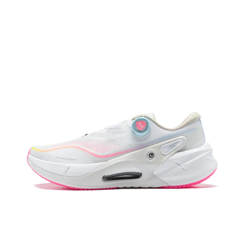 LiNing Furious Rider 7.0 PRO V2 Cushioned Wear Resistant Breathable Rebound Low Top Casual Running Shoes Men's Ivory-0