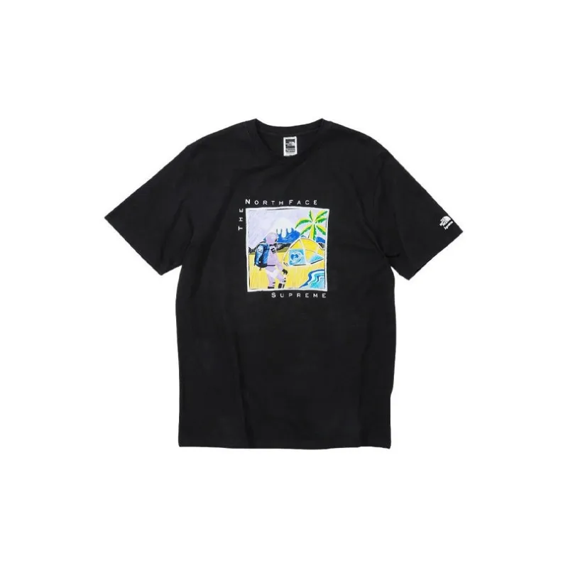 Supreme The North Face Sketch S/S Top - POIZON