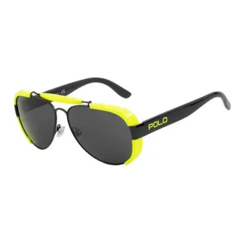 Polo Ralph Lauren Irregular Shape Sunglasses Unisex Black