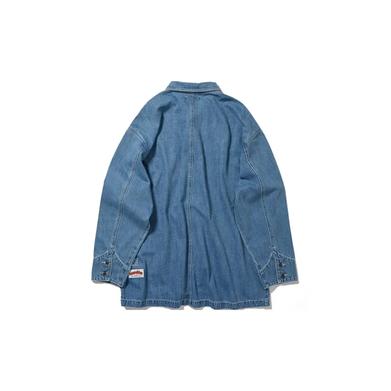 Nautica White Sail Denim Jackets Unisex-6