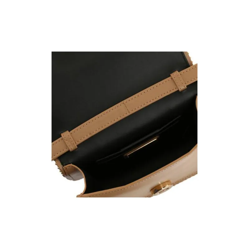 Ferragamo Mini Vara Bow Crossbody Camel-5