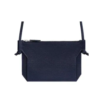 HERMES Ultrapla Evercolor Calfskin Shoulder Bag Crossbody Bag Women's 2Z Bleu Nuit Midnight Blue