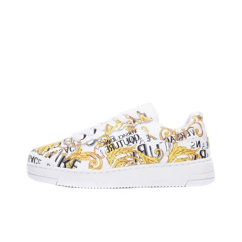 VERSACE JEANS Couture Baroque-print Low-top Sneakers