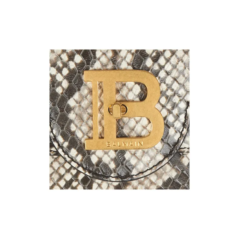 BALMAIN Embossed B-Buzz 23 Tote Bag-5