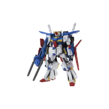 BANDAI MG 1/100 Mobile Suit Zeta Gundam Z MSZ 010 ZZ Gundam Ver.Ka Model Kits 18cm