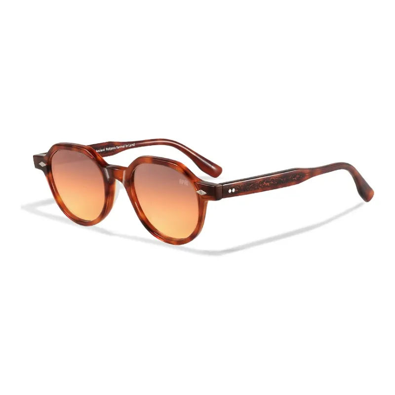 APRIL Plate Frame Irregular Shape Sunglasses With Polarized Lenses Unisex-10