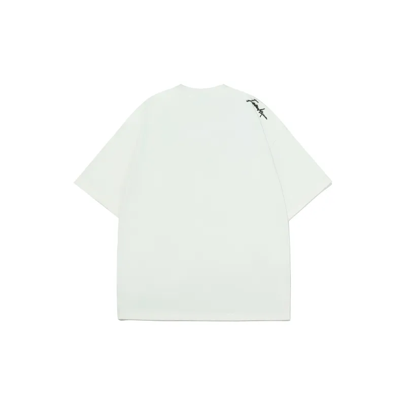 Guuka Short Sleeved T Shirts Men's Light Gray-1
